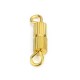 Srew clasp with eyelets 12x3mm Gold